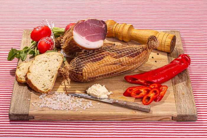 Mangalica kötözözött sonka
